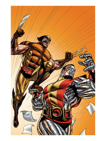 Wolverine First Class #21 Cover: Colossus and Wolverine