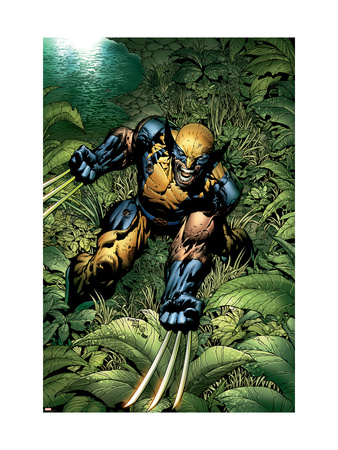 New Avengers #5 Cover: Wolverine Crouching