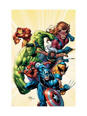 Marvel Adventures Avengers #8 Cover: Captain America