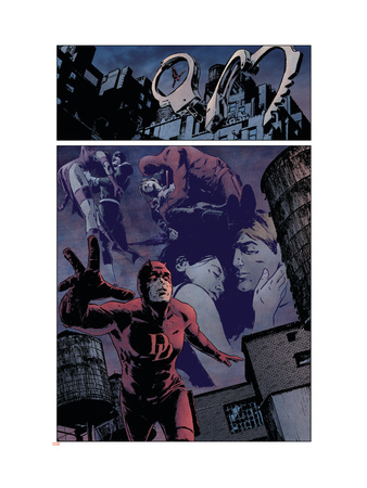 Daredevil #98 Group: Daredevil, Elektra and Bullseye
