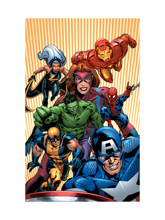 Marvel Two-In-One #14 Cover: Avengers and X-Men