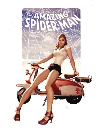 The Amazing Spider-Man #602 Cover: Mary Jane Watson