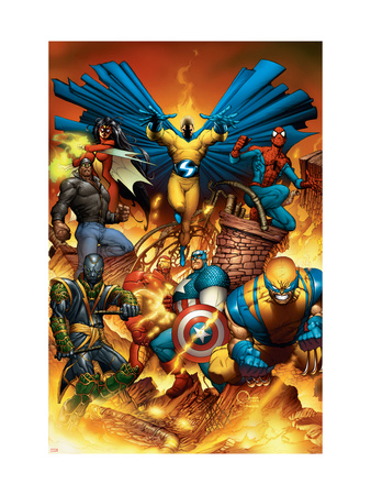 The New Avengers #1 Cover: Spider-Man