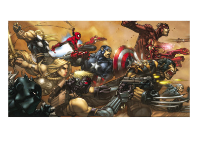 Ultimates #3 Cover: Captain America