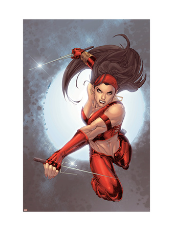 Ultimate Elektra #5 Cover: Elektra