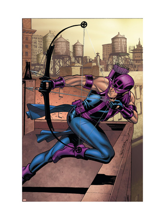 Marvel Adventures Super Heroes #14 Cover: Hawkeye
