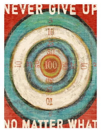 Vintage Dartboard Bullseye