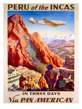 Buy Pan American Peru of the Incas Poster at AllPosters.com