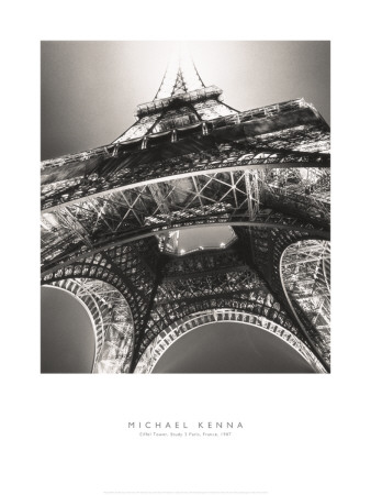 Buy Eiffel Tower, Study 3, Paris, France, 1987 at AllPosters.com