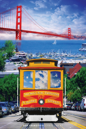 Buy San Francisco - Cable Car at AllPosters.com