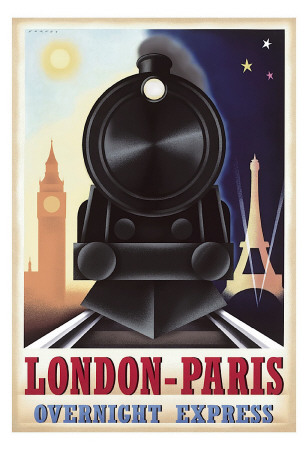 Buy London-Paris Overnight Express at AllPosters.com