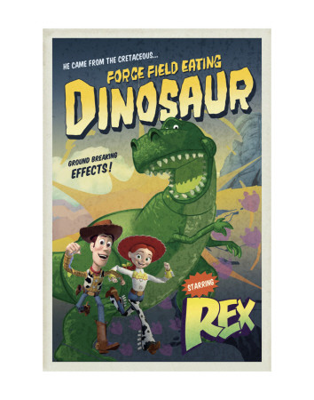 Force Field Eating Dinosaur
