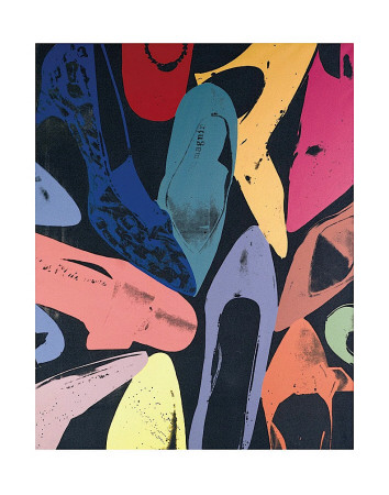 Diamond Dust Shoes, 1980 (Lilac, Blue, Green)
