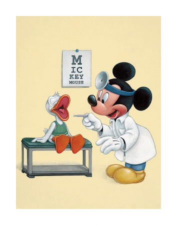 Say Ahh for Mickey