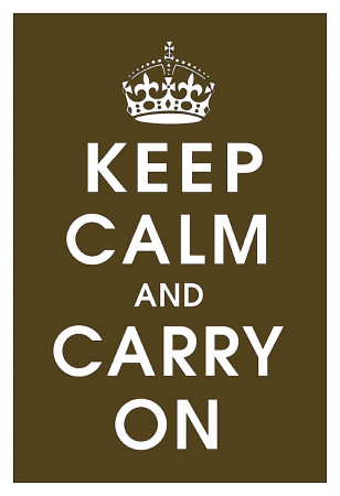 Buy Keep Calm (chocolate) at AllPosters.com