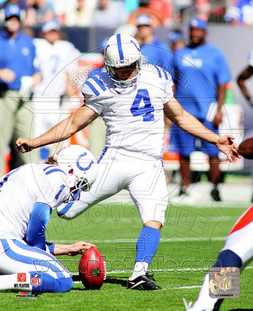 Adam Vinatieri 2010 Action Poster