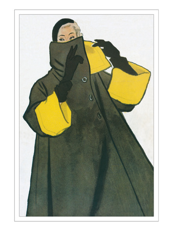 Woman in Overcoat