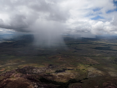 Storm Clouds Hover Above the Highlands of La Gran Sabana