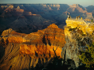 Buy Sunlight on an Observation Platform at Mather Point at AllPosters.com