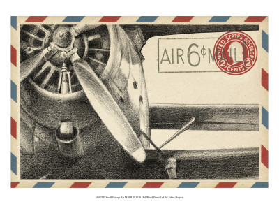 Small Vintage Airmail II