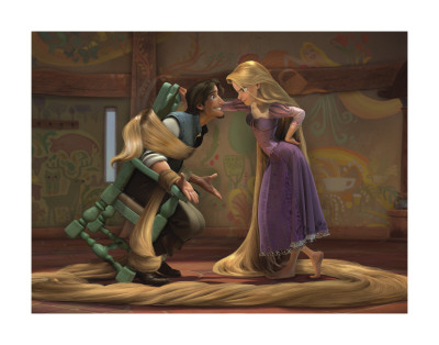 Rapunzel and Flynn