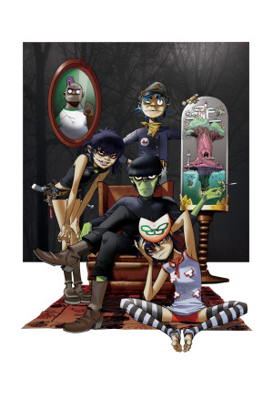Gorillaz - Buy this premium poster at AllPosters.com