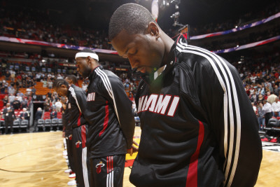 Buy Phoenix Suns v Miami Heat: Dwyane Wade and LeBron James at AllPosters.com