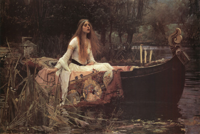 Buy The Lady of Shalott, 1888 at AllPosters.com