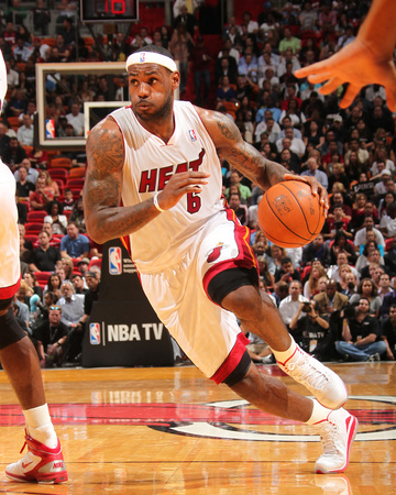 Phoenix Suns v Miami Heat: LeBron James