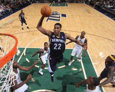 Buy Memphis Grizzlies v Utah Jazz: Rudy Gay at AllPosters.com