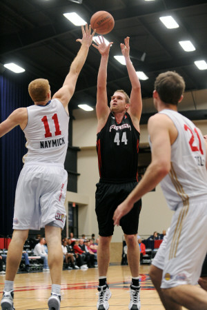 Utah Flash v Bakersfield Jam: Lance Allred, Drew Naymick and Luke Zeller
