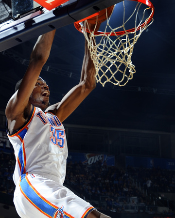 Buy Houston Rockets v Oklahoma City Thunder: Kevin Durant at AllPosters.com