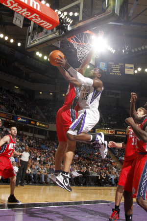 New Jersey Nets v Sacramento Kings: Tyreke Evans