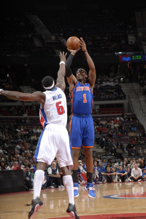 New York Knicks v Detroit Pistons: Amar