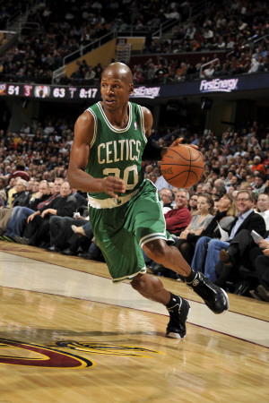 Boston Celtics v Cleveland Cavaliers: Ray Allen Poster