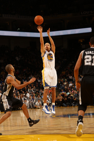 Buy San Antonio Spurs v Golden State Warriors: Stephen Curry at AllPosters.com