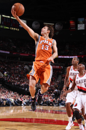 Phoenix Suns v Portland Trail Blazers: Steve Nash