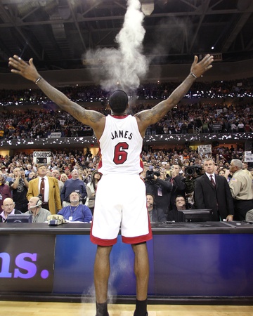 Miami Heat v Cleveland Cavaliers: LeBron James