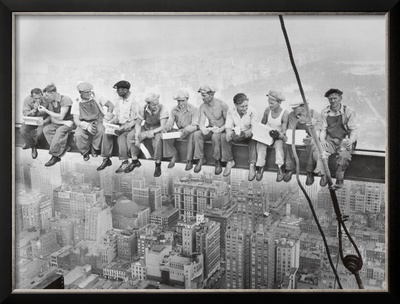 Buy Lunch Atop a Skyscraper, c.1932 at AllPosters.com