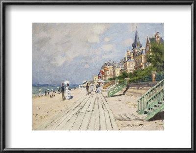 Beach at Trouville, 1870
