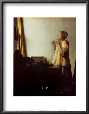 Woman with a Pearl Necklace, c.1664