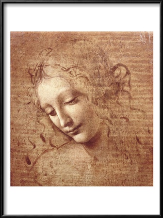 Buy Female Head (La Scapigliata), c.1508 at AllPosters.com