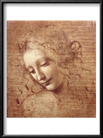 Buy Female Head (La Scapigliata), c.1508 at AllPosters.com