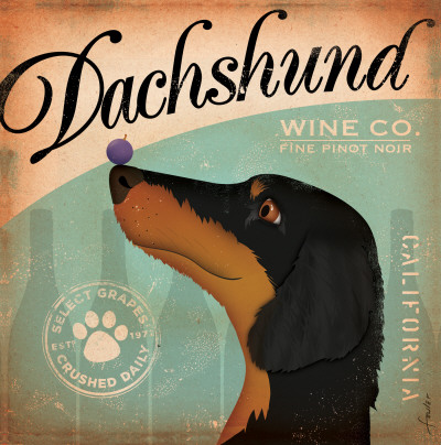 Buy Daschund Wine at AllPosters.com