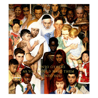 "Golden Rule" (Do unto others), April 1,1961 Poster