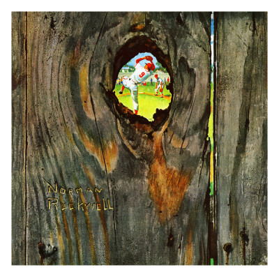 "Knothole Baseball", August 30,1958 Poster