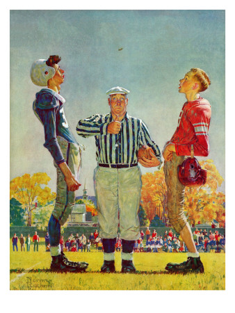 "Coin Toss", October 21,1950 Poster