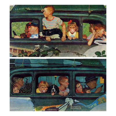 Buy "Outing" or "Coming and Going", August 30,1947 at AllPosters.com