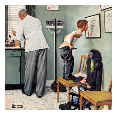 "Before the Shot" or "At the Doctor