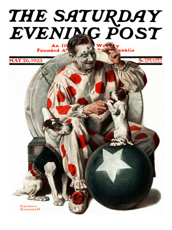 "Between the Acts" Saturday Evening Post Cover, May 26,1923